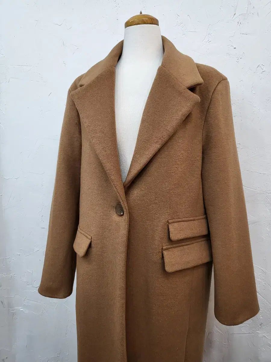 キャメルロングコート/f コレクション BASEMENT online リバーロング