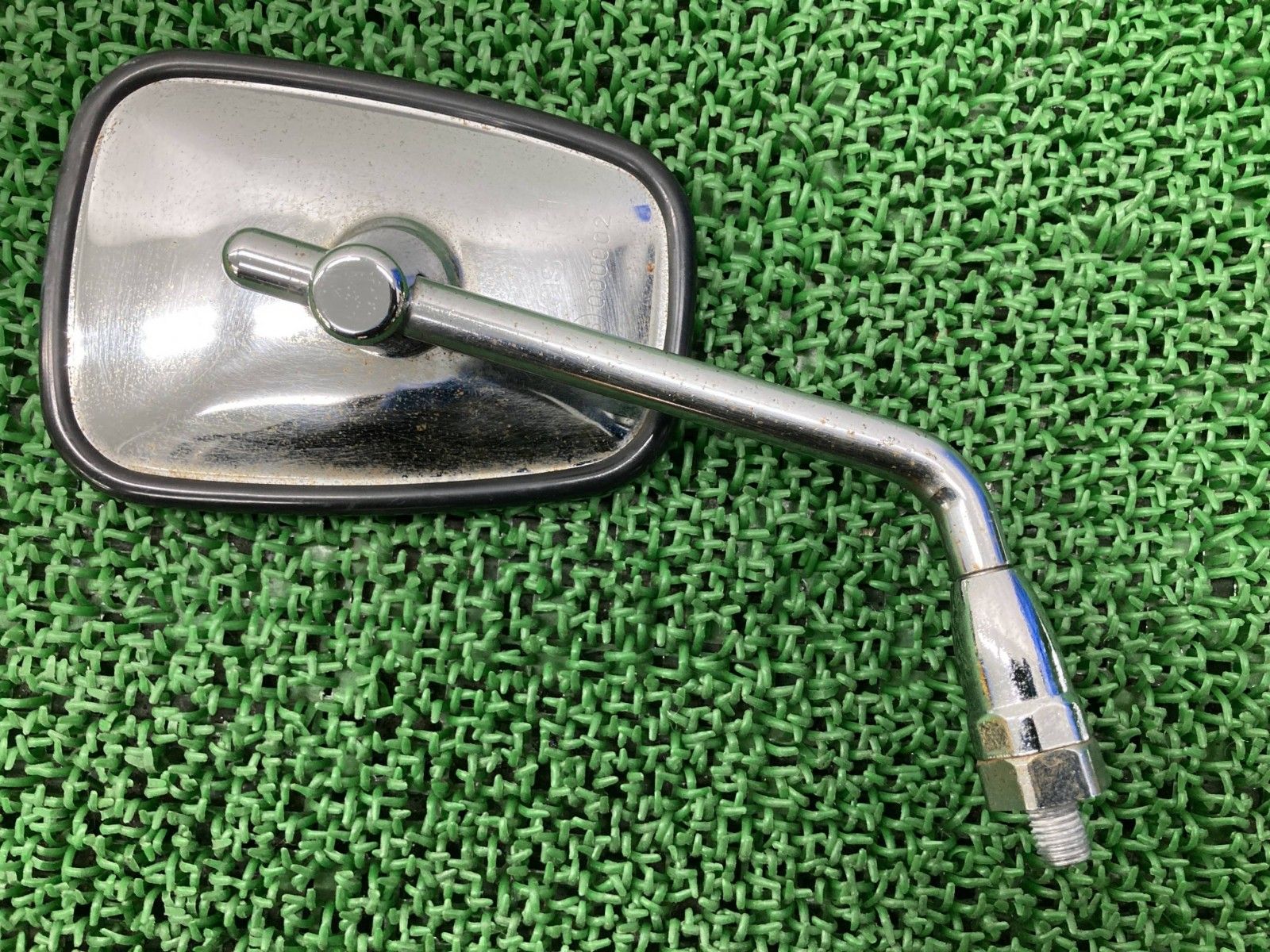 W650 ミラー 右 000002 カワサキ 純正 中古 バイク 部品 EJ650A 正10mm アップハンドル用 割れ欠け無し 希少品 車検 Genuine xJ