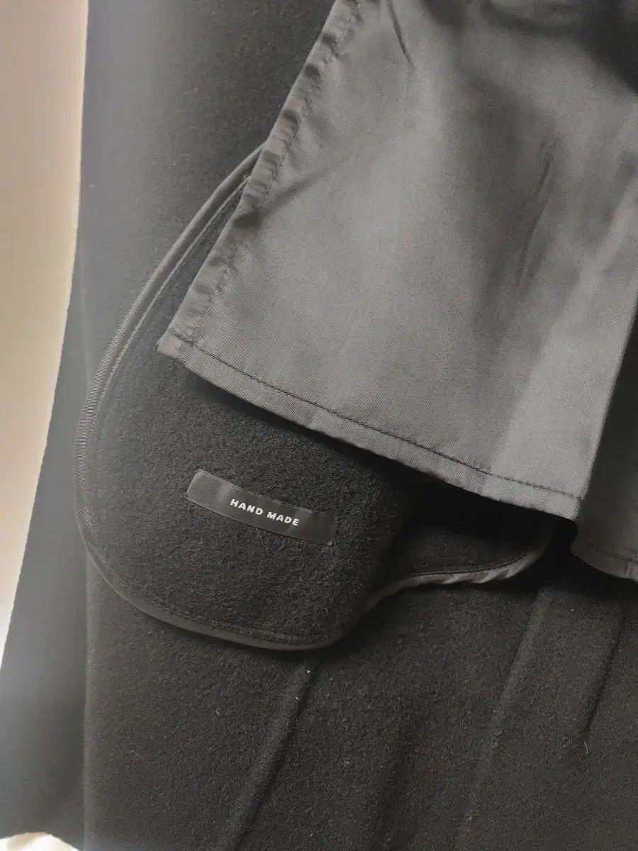 JJ JIGOTT ジェイジェイジゴット 黒 ハンドメイド ロング コート 55 66