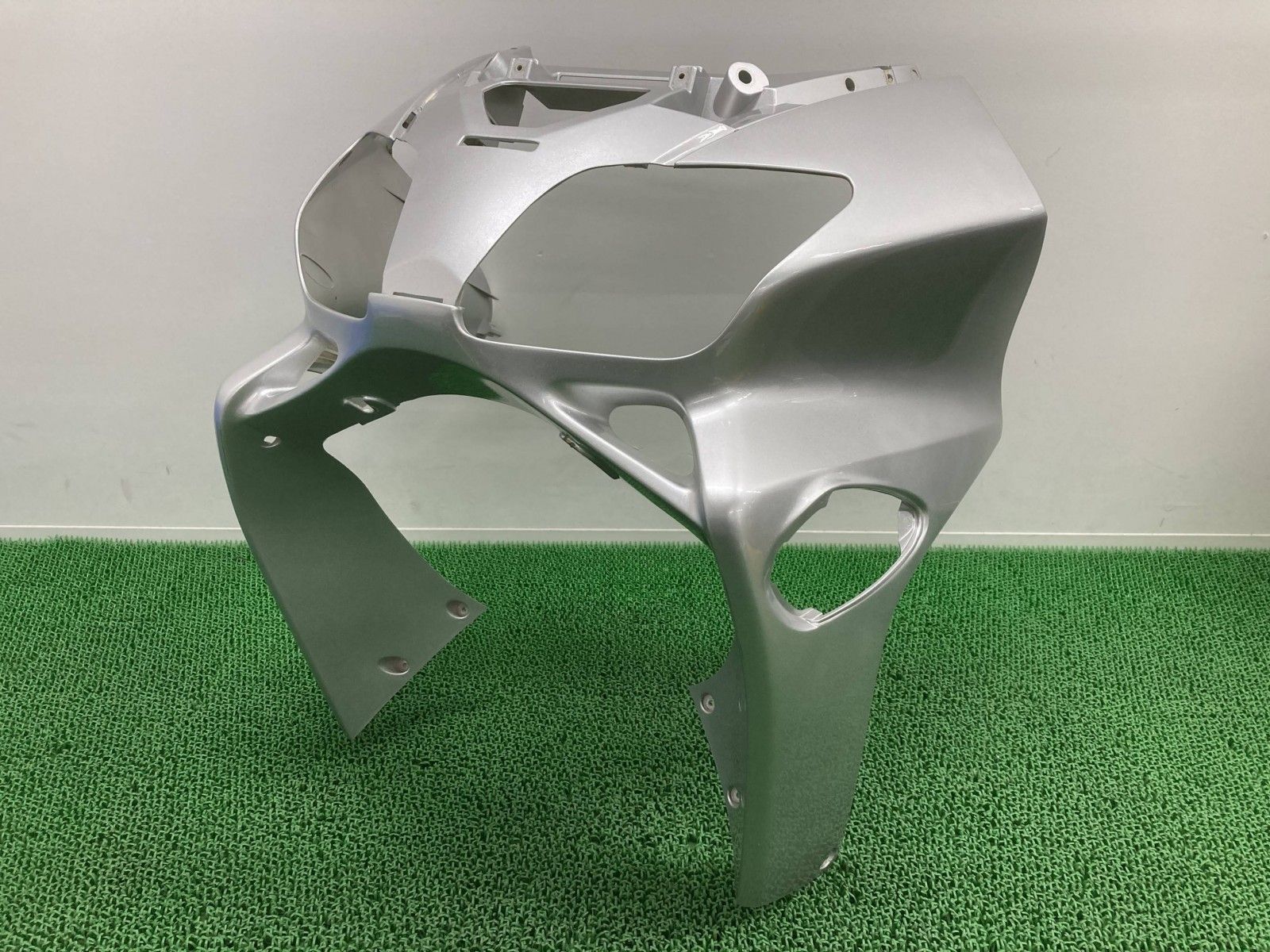 フォルツァ アッパーカウル 銀 KPB ホンダ MF 06 FORZA フロントカウル フロントマスク 修復素材やペイント素材に pX