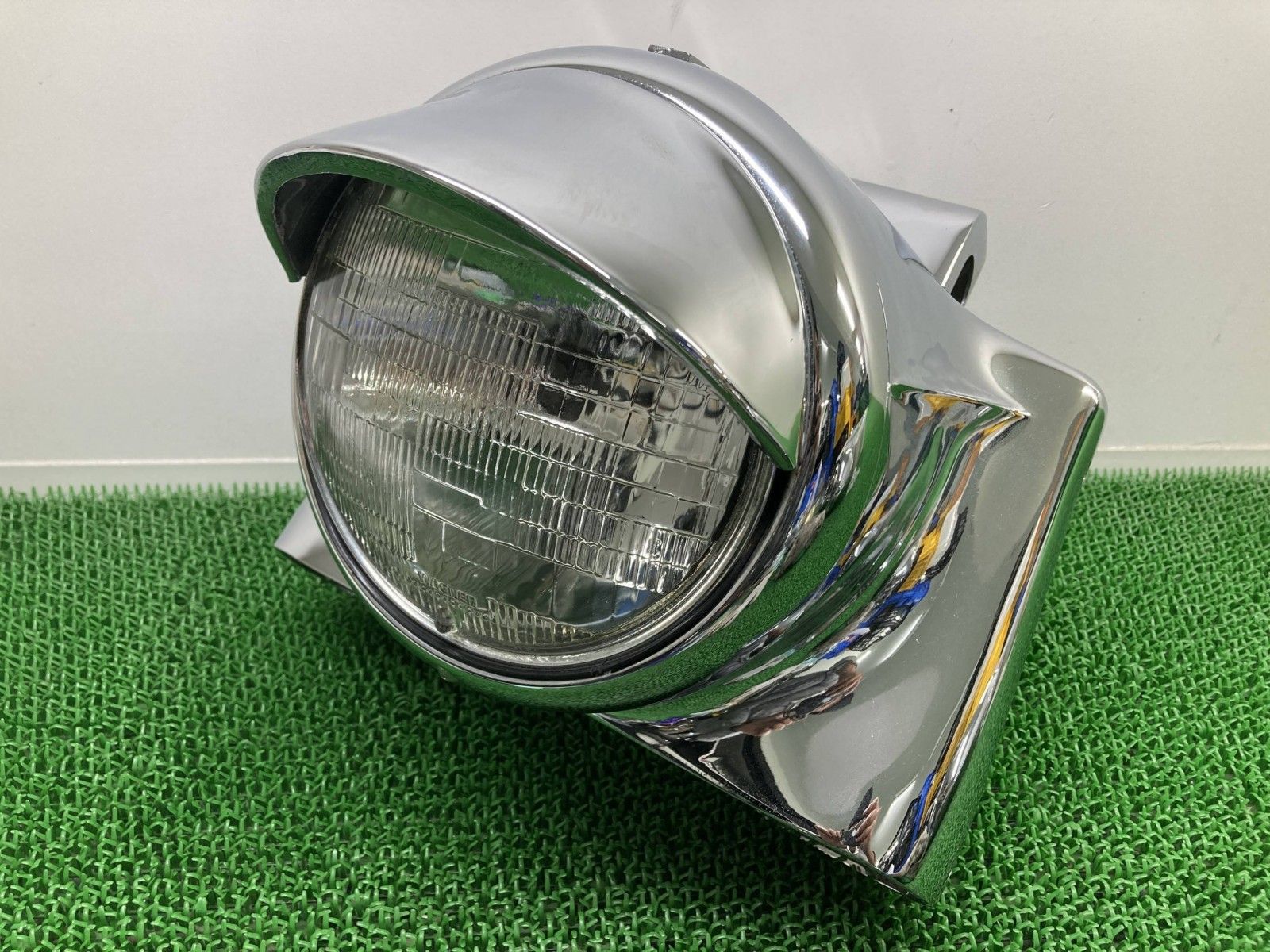 ソフテイル ヘッドライト 2 D 1 社外 バイク 部品 ハーレー 86 99年 エボ EVO ナセルカバー Ae