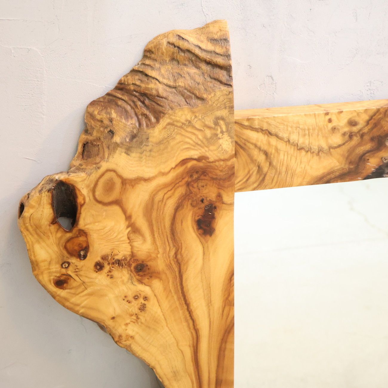 LEGNATEC レグナテック 赤楠 アカグス 壁掛けミラー ウォールミラー 鏡