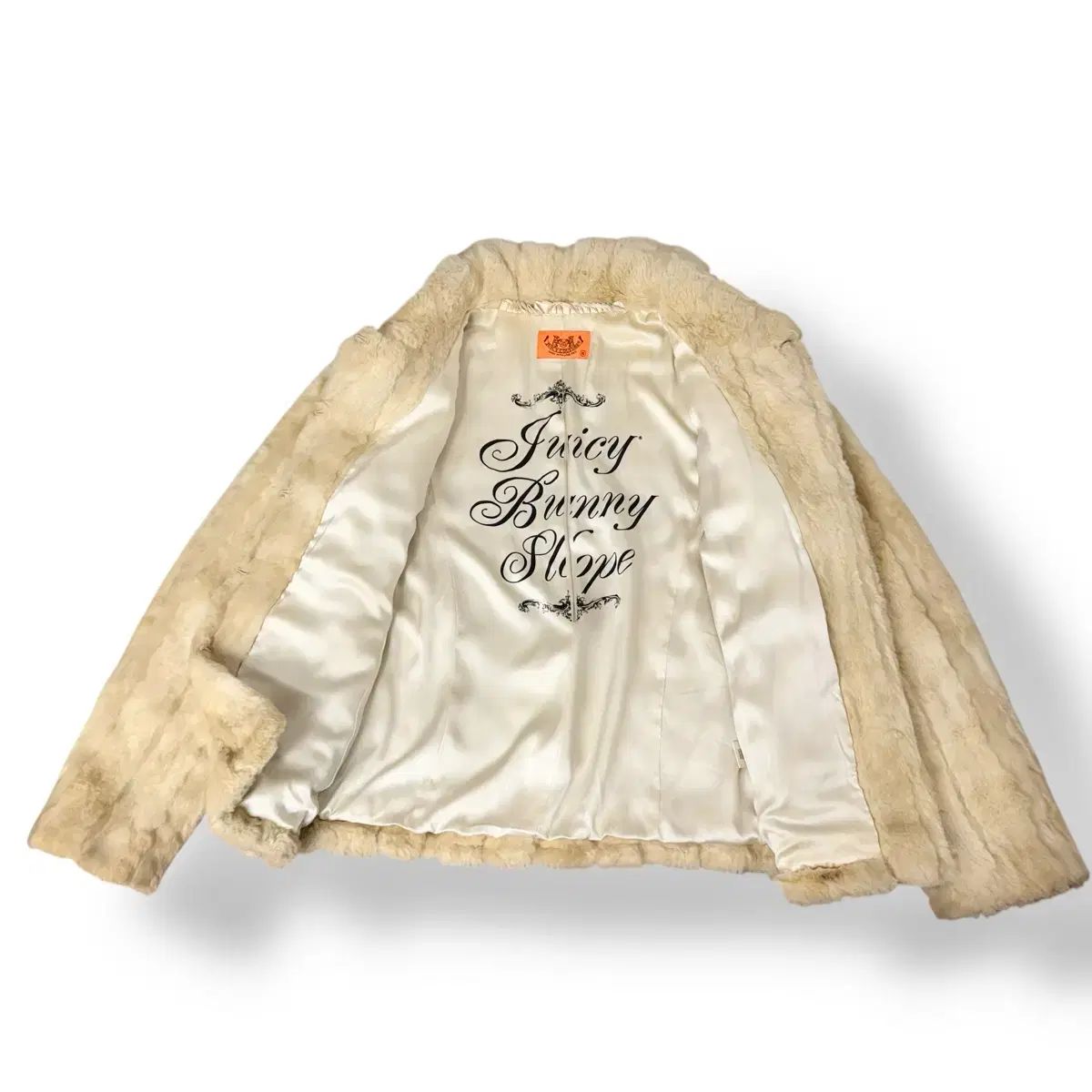 JUICY COUTURE ジューシークチュール Y2Kヴィンテージ シルクファー