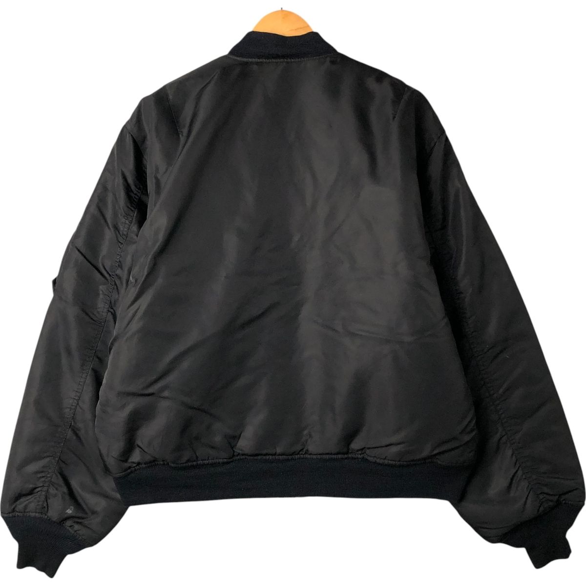 古着 民間品 ST ARMY MA-1タイプ 中綿入り ミリタリー フライトジャケット メンズL相当|eaa 561938