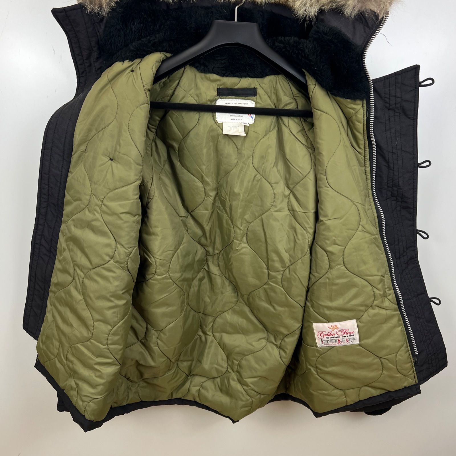 SPIEWAK golden fleece USA military N-2B flight jacket 38 M