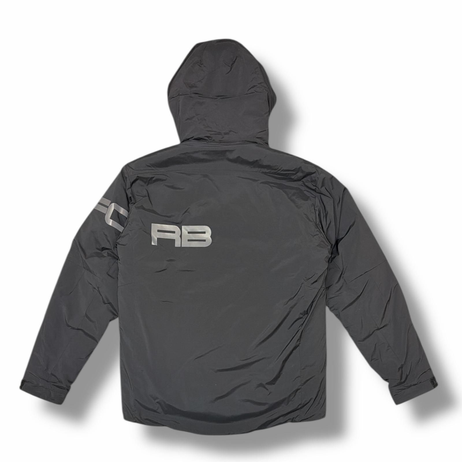 F.C.Real Bristol 22 AW HOODED 中綿入りフーデッドジャケット ナイロン エフシー ルブリストル FCRB-212038 ブラック S 4139 M