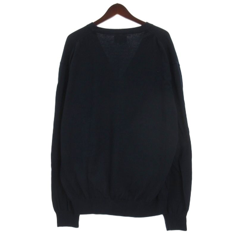 ディセンダント DESCENDANT NURSE KNIT CARDIGAN Vネック ニット