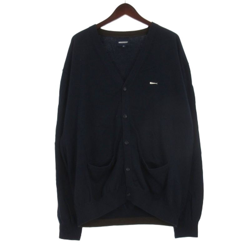 ディセンダント DESCENDANT NURSE KNIT CARDIGAN Vネック ニット