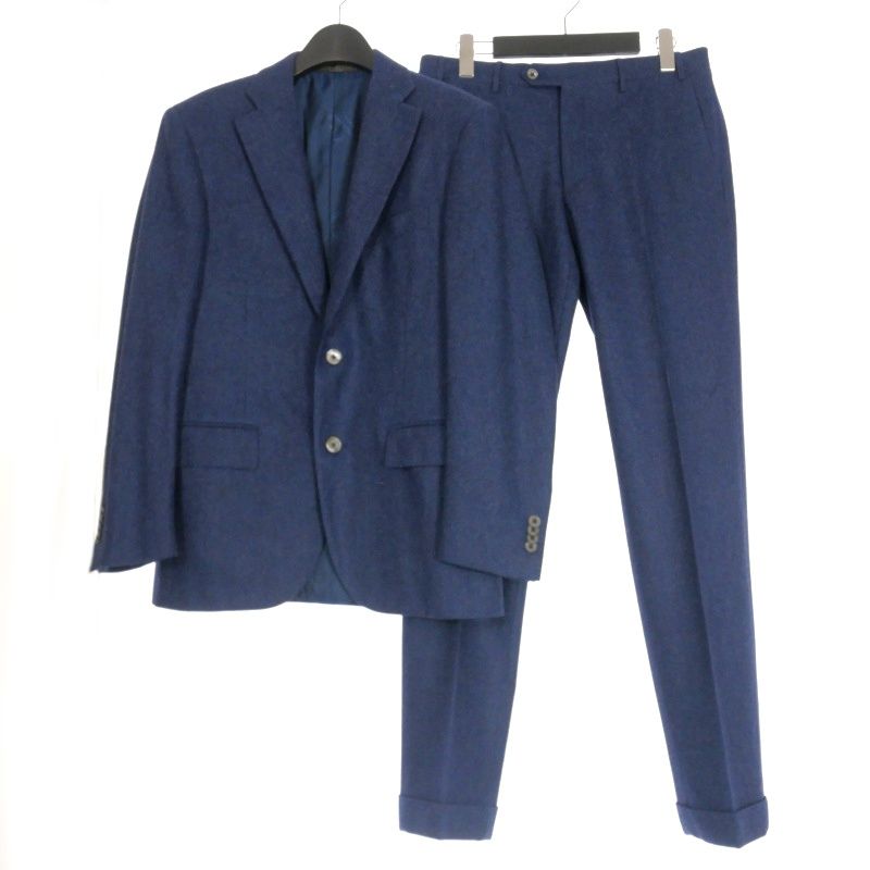 コルネリアーニ Corneliani バージンウール セットアップ スーツ 上下