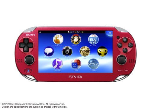 PlayStationVita Wi-Fiモデル コズミック レッド PCH-1000 ZA 03 メーカー