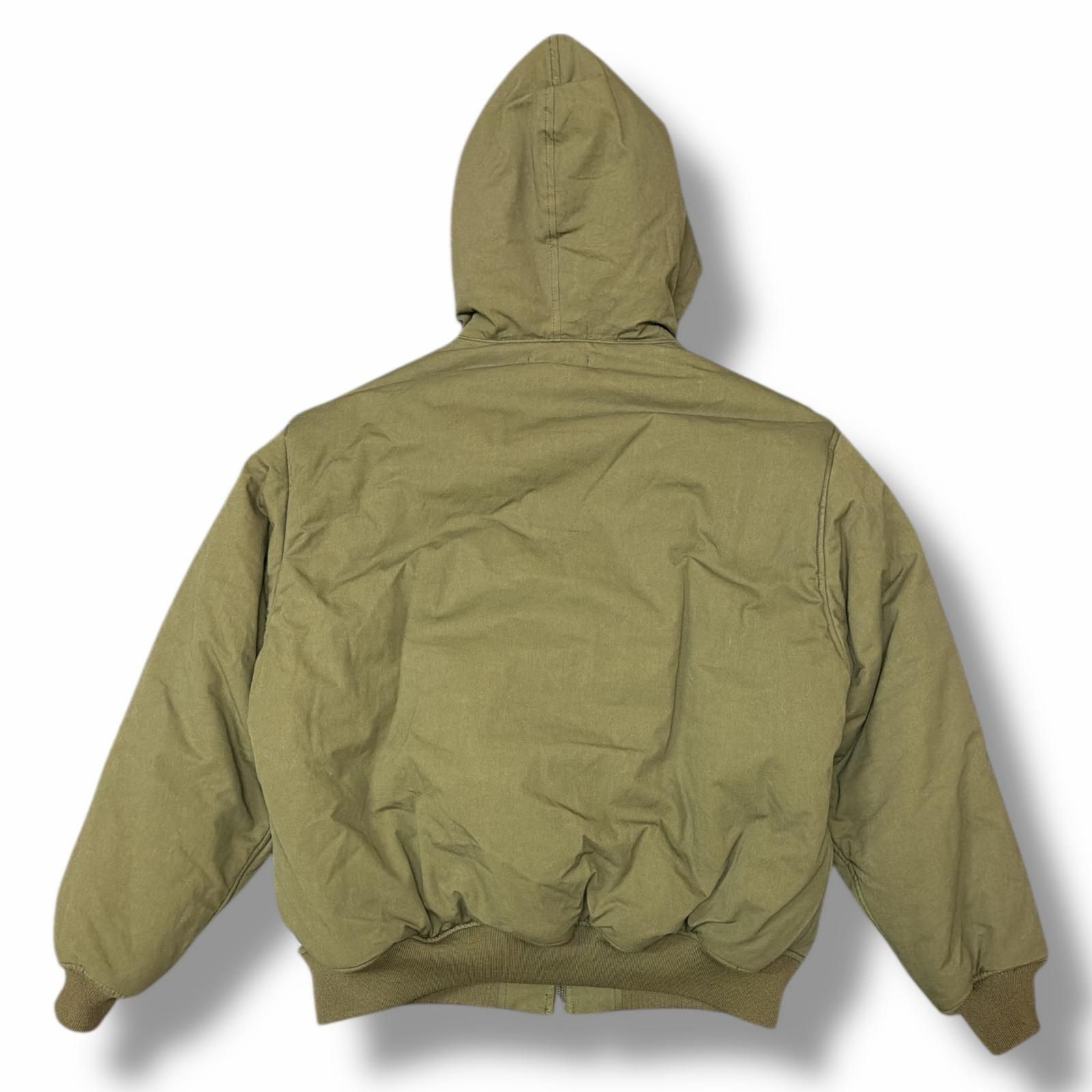 参考上代47300円 WTAPS 25 AW PUFF D 00 M | JACKET COTTON. WEATHER 中綿入りジップアップジャケット ダウン ダブルタップス 252 TQDT-JkM 01 カーキ 4 4046