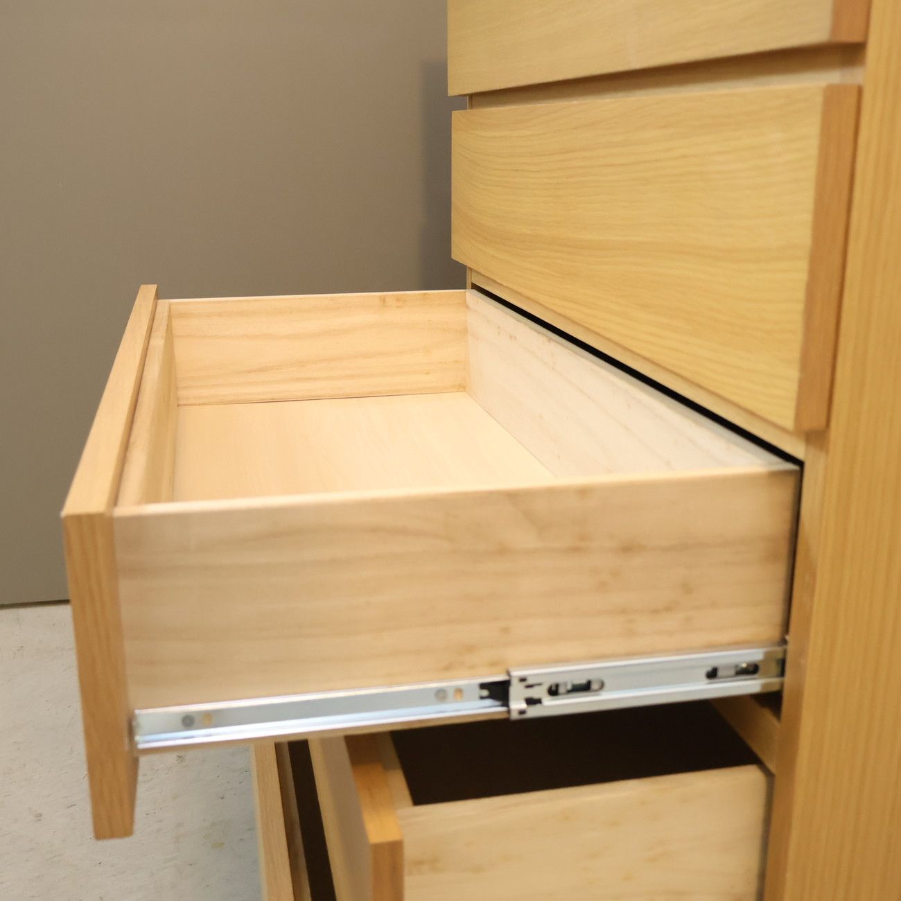 無印良品 MUJI オーク材 木製 チェスト 6段 ワイド ナチュラル