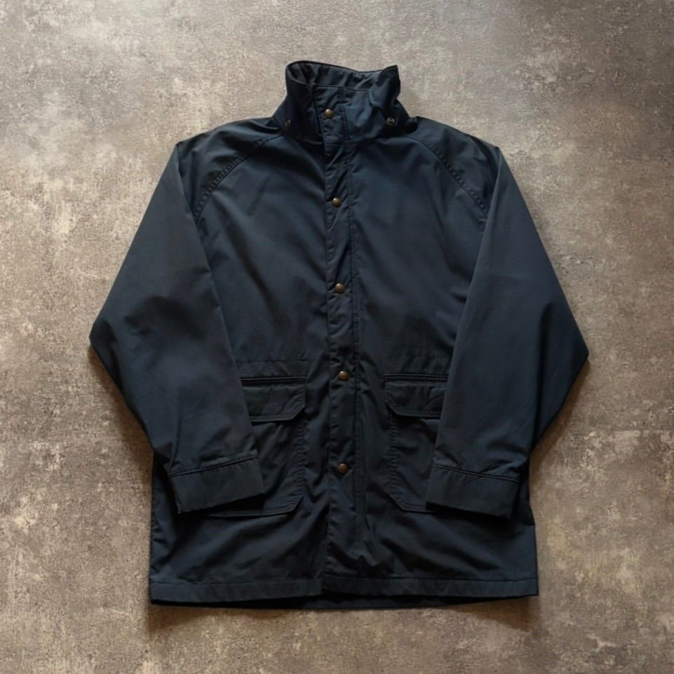 90年代 90s LANDS'END ランズエンド 裏地チェック ウール ナイロン