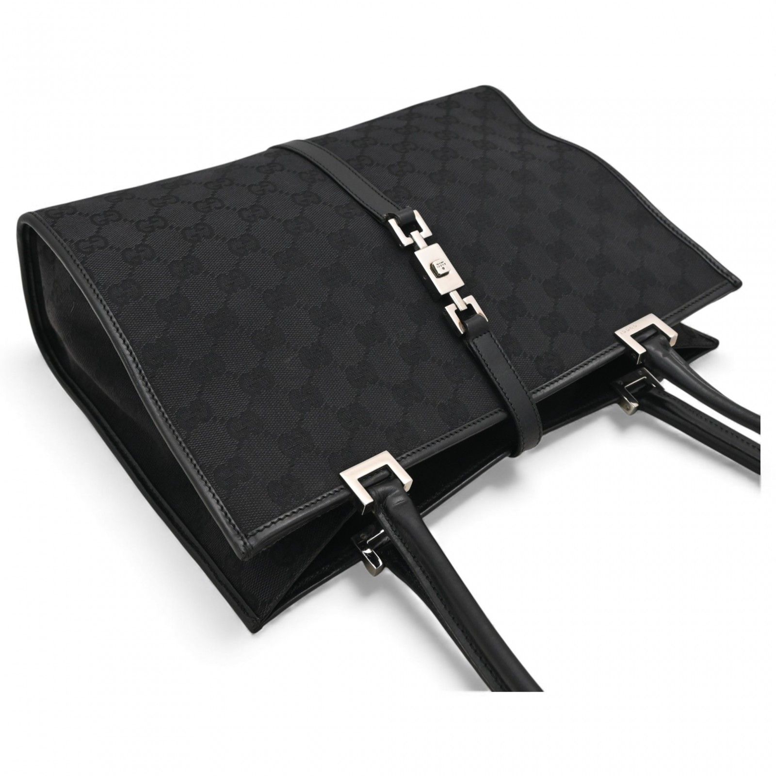 未使用級✨グッチ ハンドバッグ GG キャンバス ジャッキー ブラック 楽天市場】グッチ GUCCI トートバッグ ショルダーバッグ ジャッキー