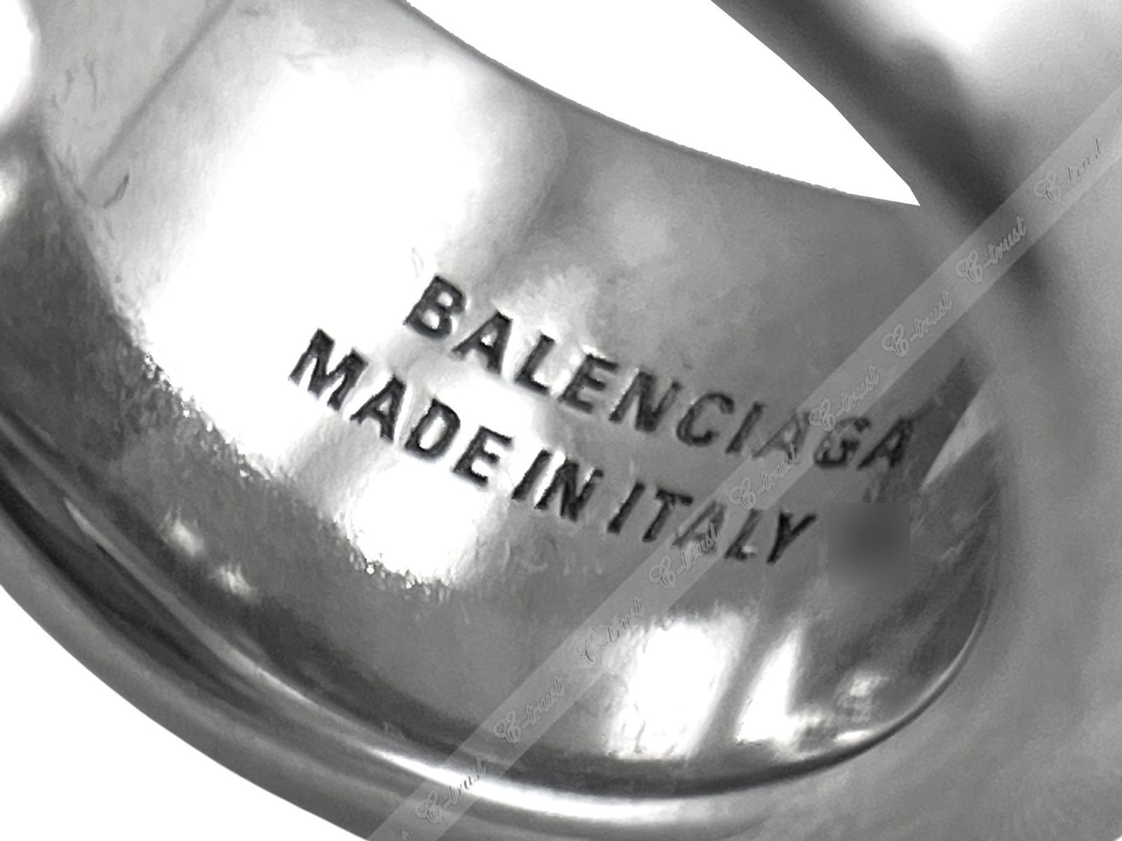 BALENCIAGA バレンシアガ RING リング 指輪 BB ICON SIGNET ロゴ