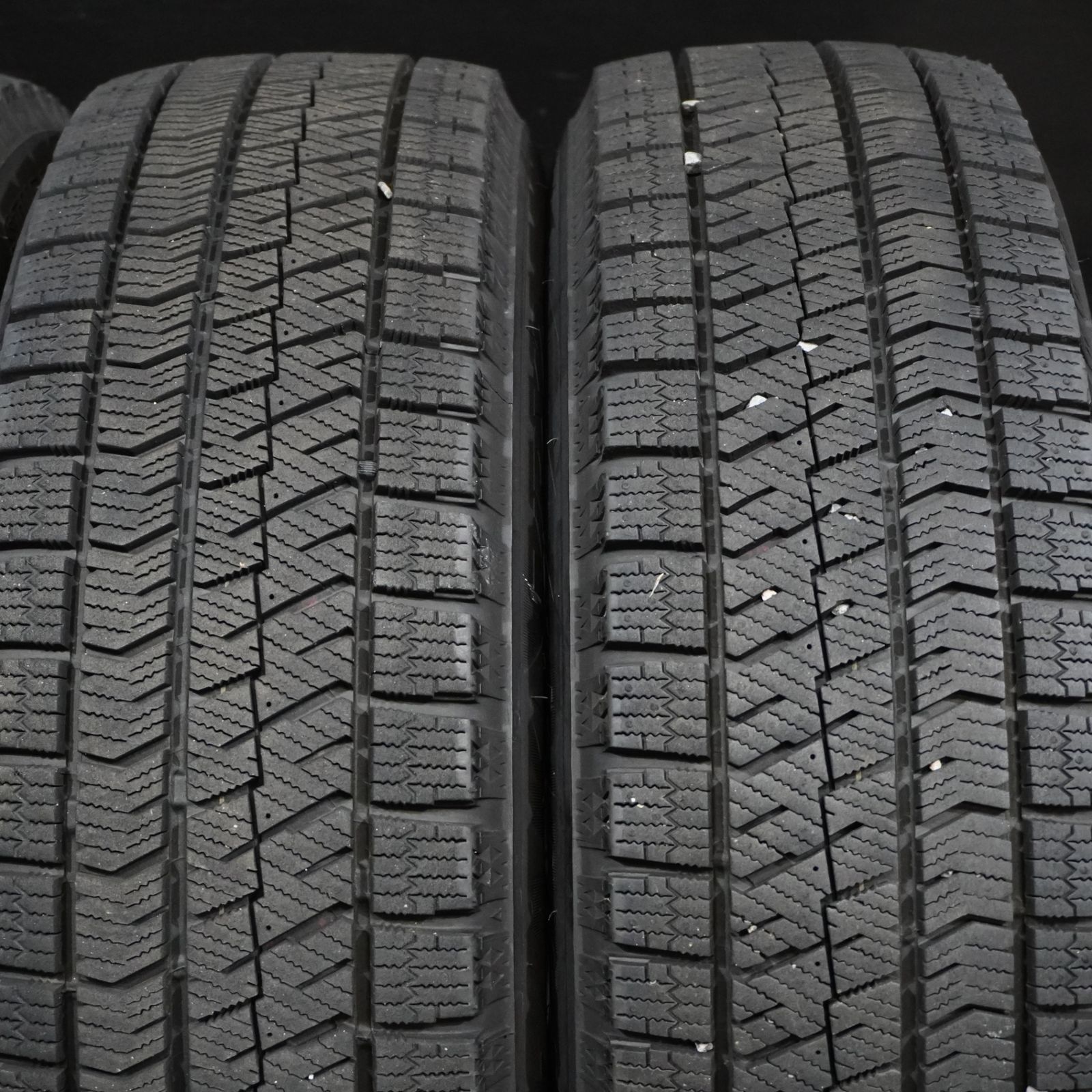  バリ山 ブリヂストン BLIZZAK VRX 2 マツダパーツ 185 65 R 15 5 J 42 100 4 H 4本 スタッドレス デミオ アクア等 15インチ タイヤ ホイールセット