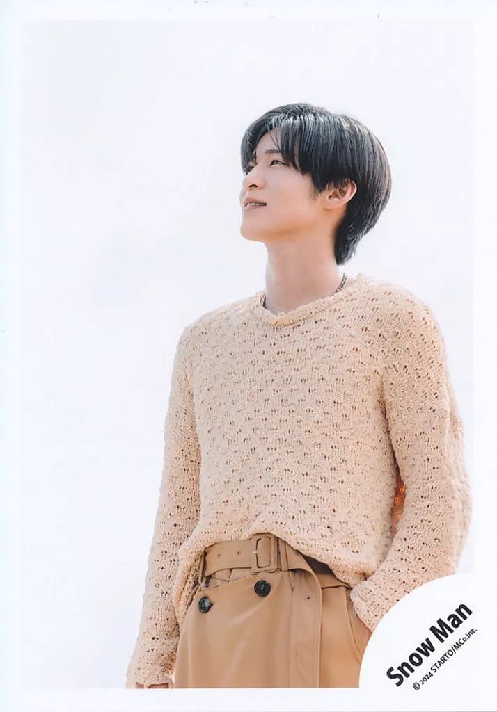 中古】生写真(STARTO) Snow Man/目黒蓮/膝上/アルバム「RAYS」MVオフ