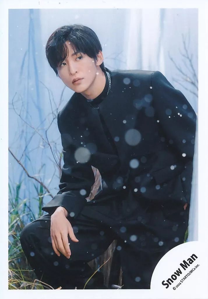 中古】生写真(STARTO) Snow Man/目黒蓮/膝上/アルバム「RAYS」MVオフ