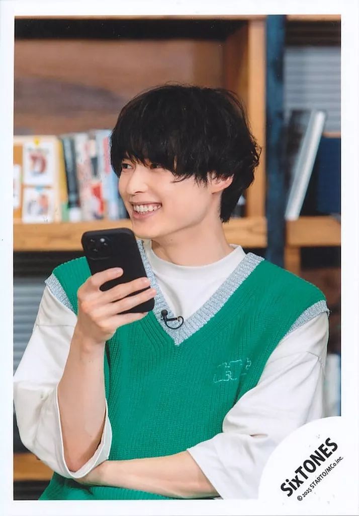 中古】生写真(STARTO) SixTONES/松村北斗/上半身/「祝結成9周年!生配信