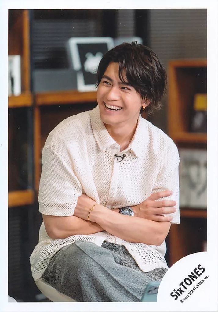 森本慎太郎　SixTONES 公式写真　303枚　オフショ 中古】生写真(STARTO) SixTONES/森本慎太郎/膝上/「祝結成9周年!生配信