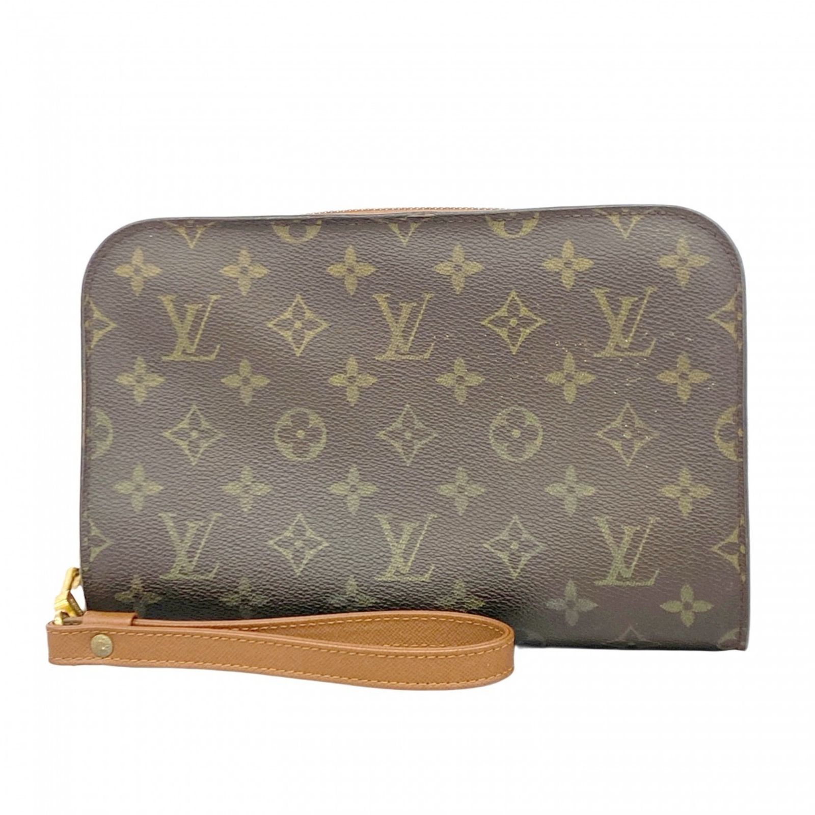  ルイ・ヴィトン(Louis Vuitton) ルイ・ヴィトン クラッチバッグ モノグラム オルセー M51790 ブラウンメンズ その他