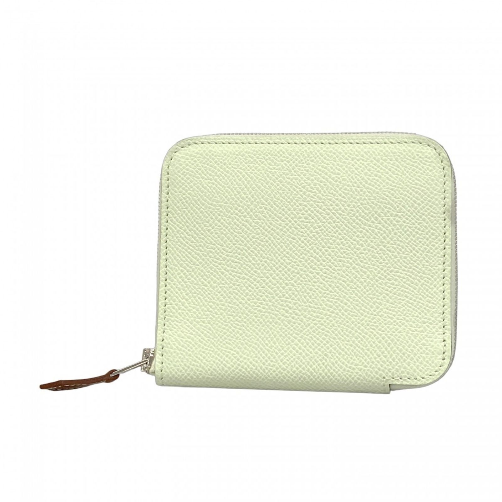 エルメス Hermes 財布 コインケース アザップコンパクト シルクイン ヴォーエプソン ヴェールフィズ U刻印レディース