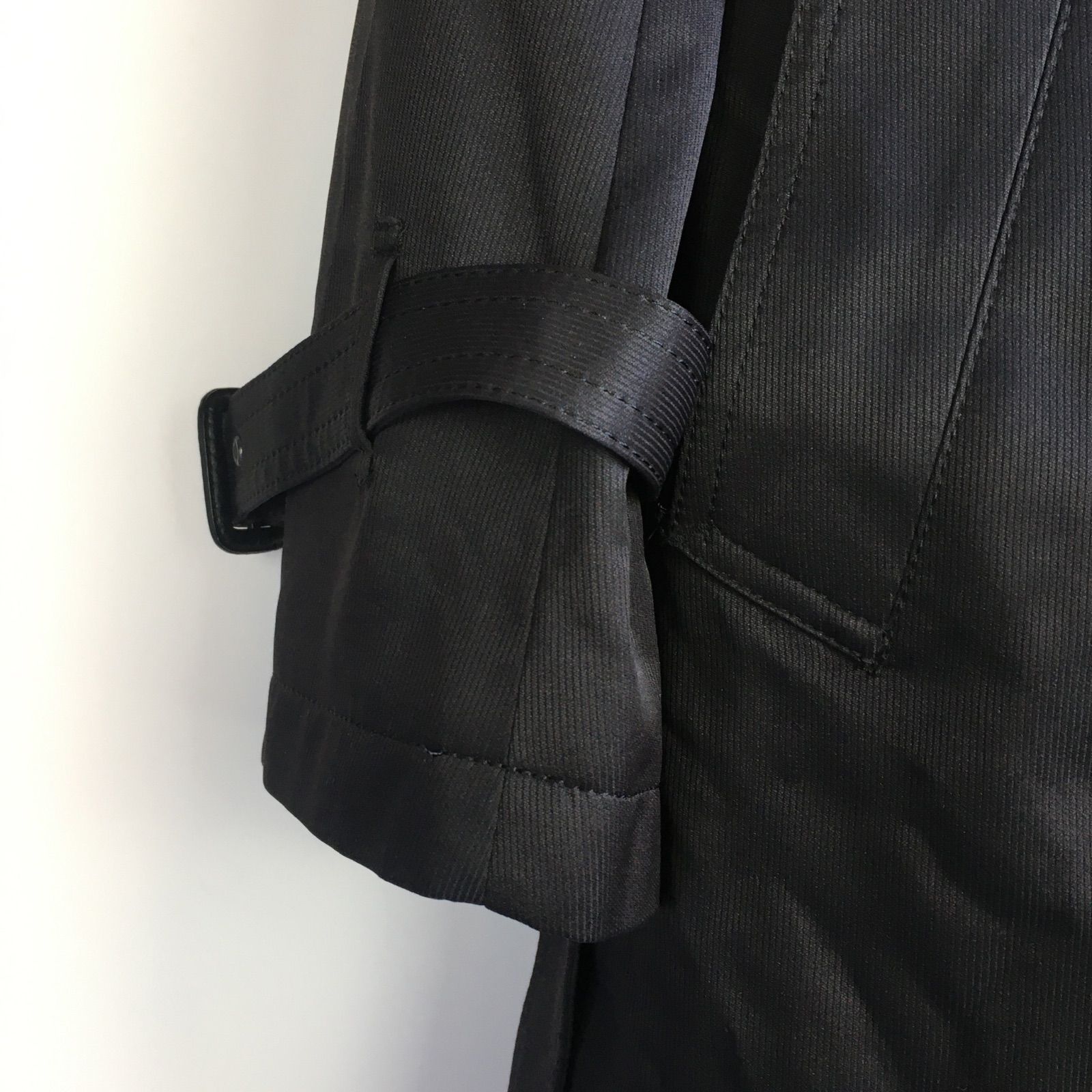 ジョンピアース コナカ トレンチコート メンズ M ブラック