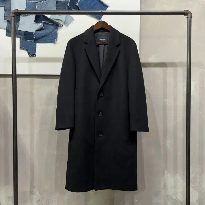 100) INSILENCE インサイレンス カジュアル カシミア ウール ロング