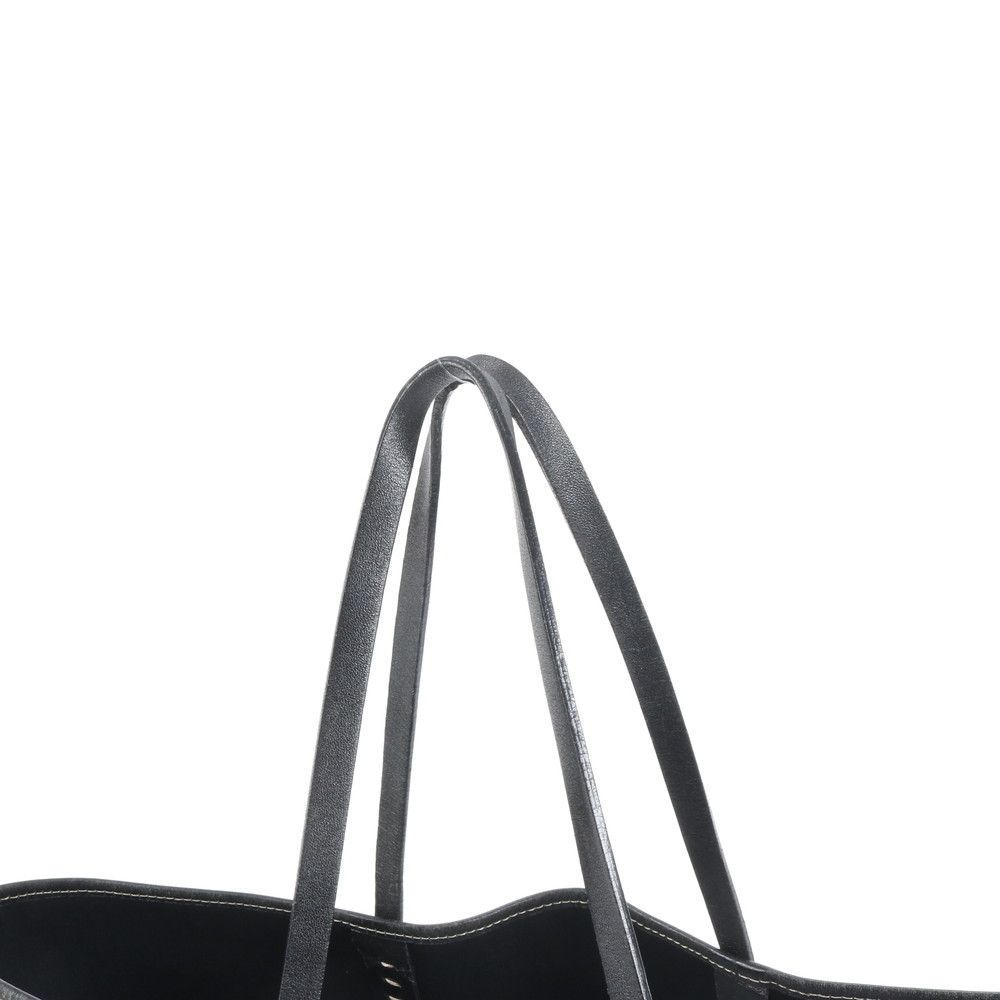 極美品　フェンディ　トートバッグ　ズッキーノ　A4 肩がけ　ブラック　黒 極美品 フェンディ ズッキーノ レザー キャンバス トート バッグ