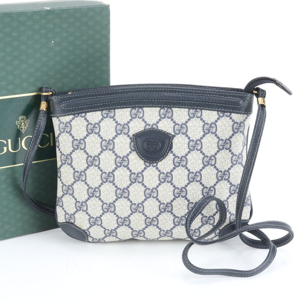 極美品 ヴィンテージ オールド グッチ GGスプリーム 007-58-6075