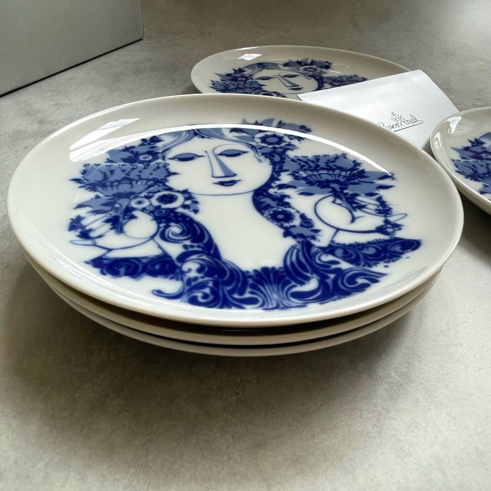 新品 ブランド箱入り ローゼンタール ビヨン ヴィンブラッドケーキ皿5