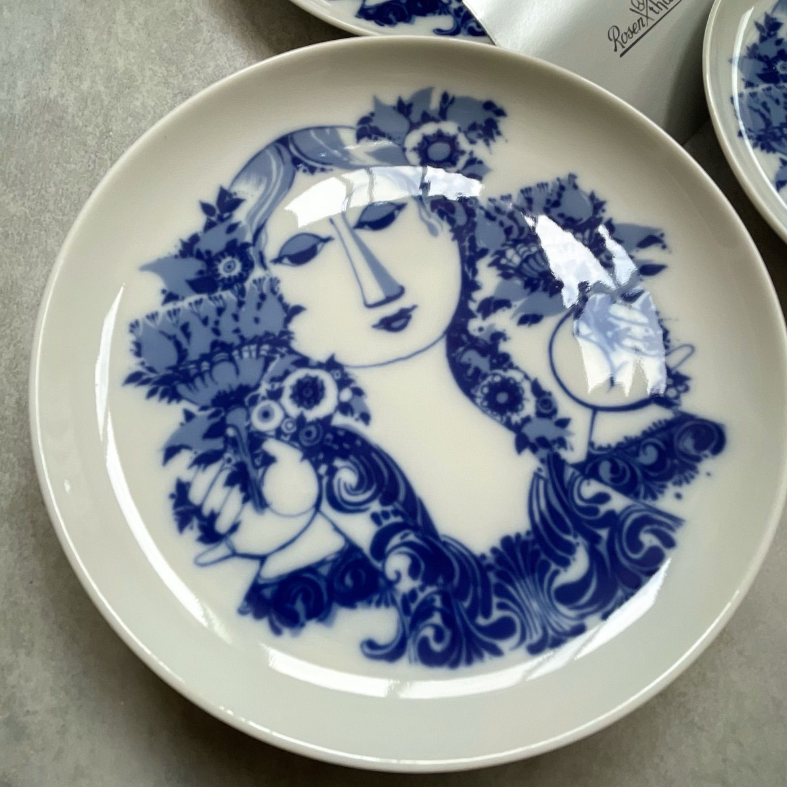 新品 ブランド箱入り ローゼンタール ビヨン ヴィンブラッドケーキ皿5