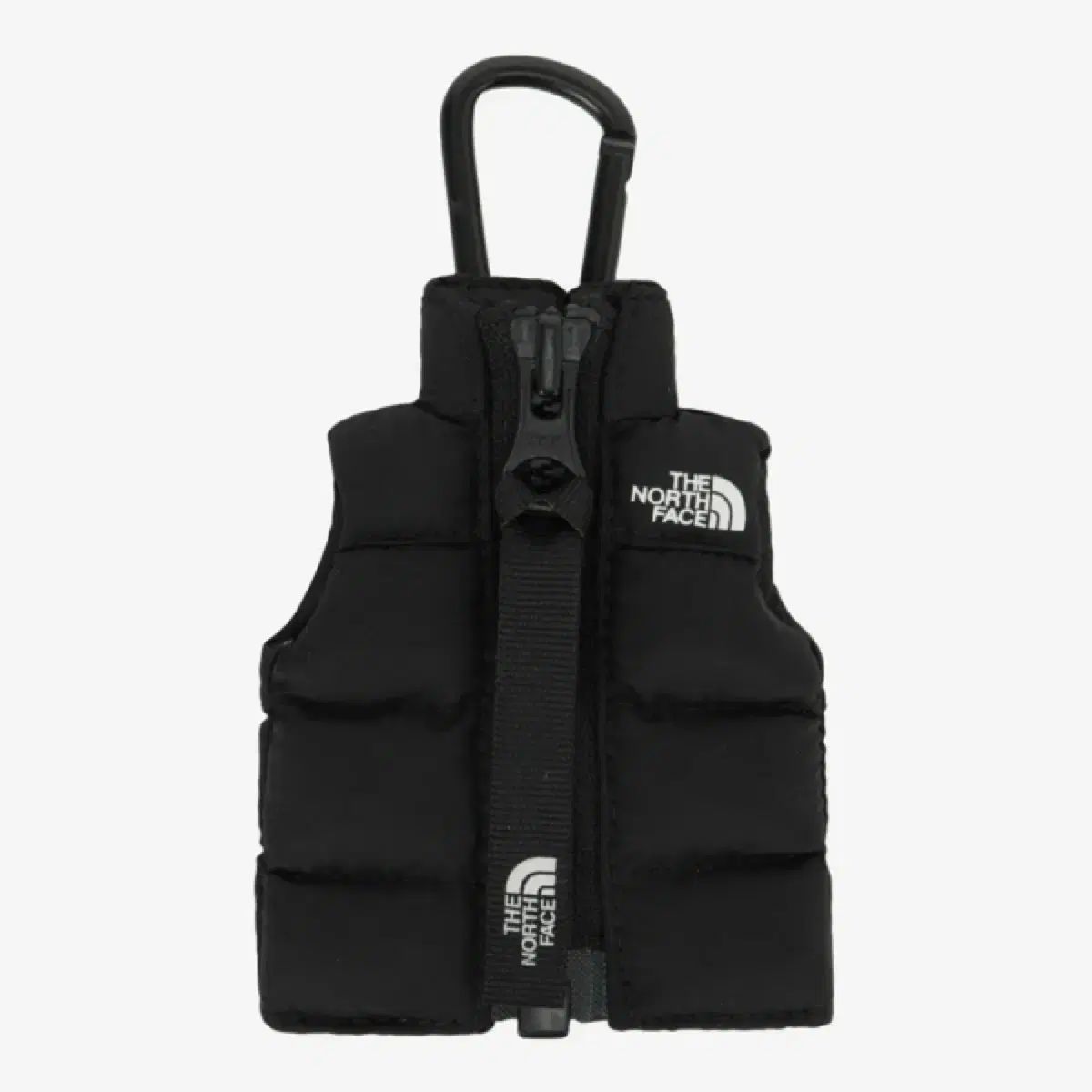 THE NORTH FACE ザノースフェイス ヌプシ ベスト キーホルダー ブラック ブルー