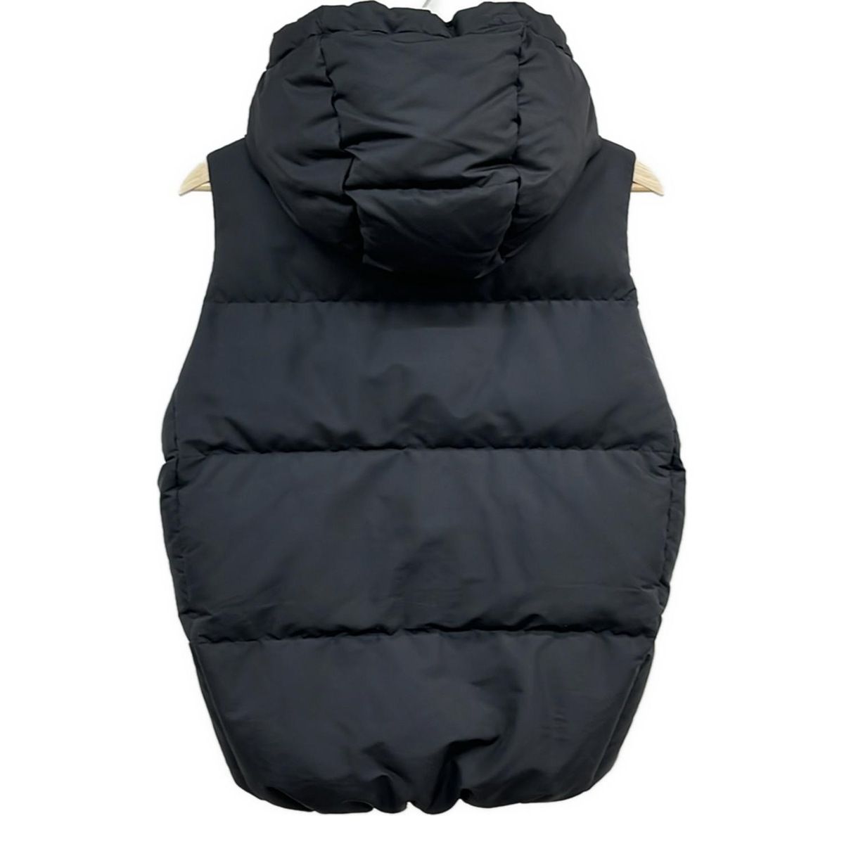 nano universe(ナノユニバース) ダウンベスト サイズS メンズ美品 - 黒