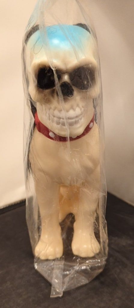 AWESOME TOY 骸骨犬(白成型/水色塗装) - メルカリ