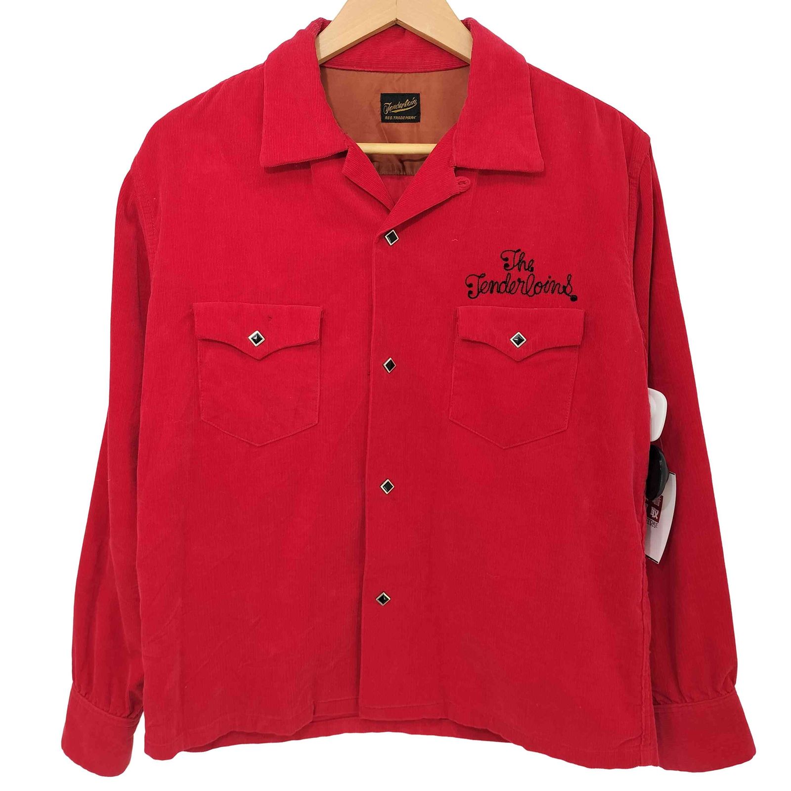 テンダーロイン TENDERLOIN T-CORDUROY SHIRT オープンカラー