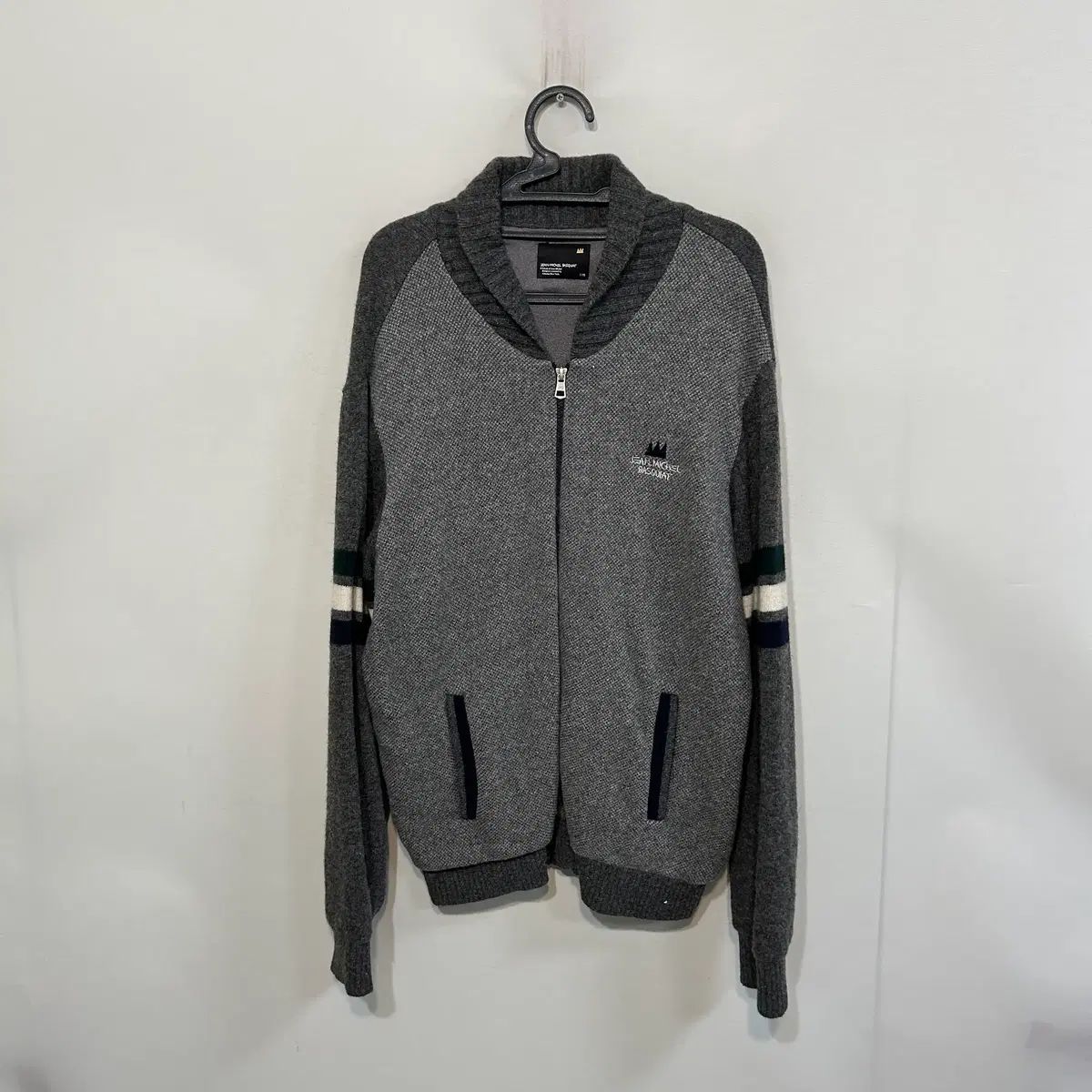 【限定セール，人気SALE】 バスキア メンズ ゴルフウェア 防風ニット ジップアップ 115 その他