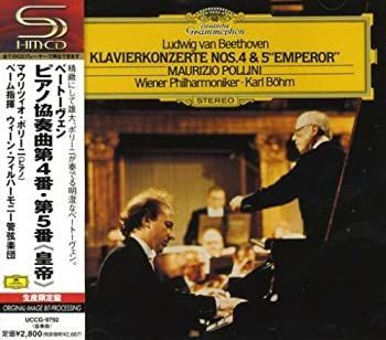 【中古】「非常に良い」［CD］ベートーヴェン:P協奏曲5&4 中古】「非常に良い」［CD］ベートーヴェン:ピアノ協奏曲第4&5番