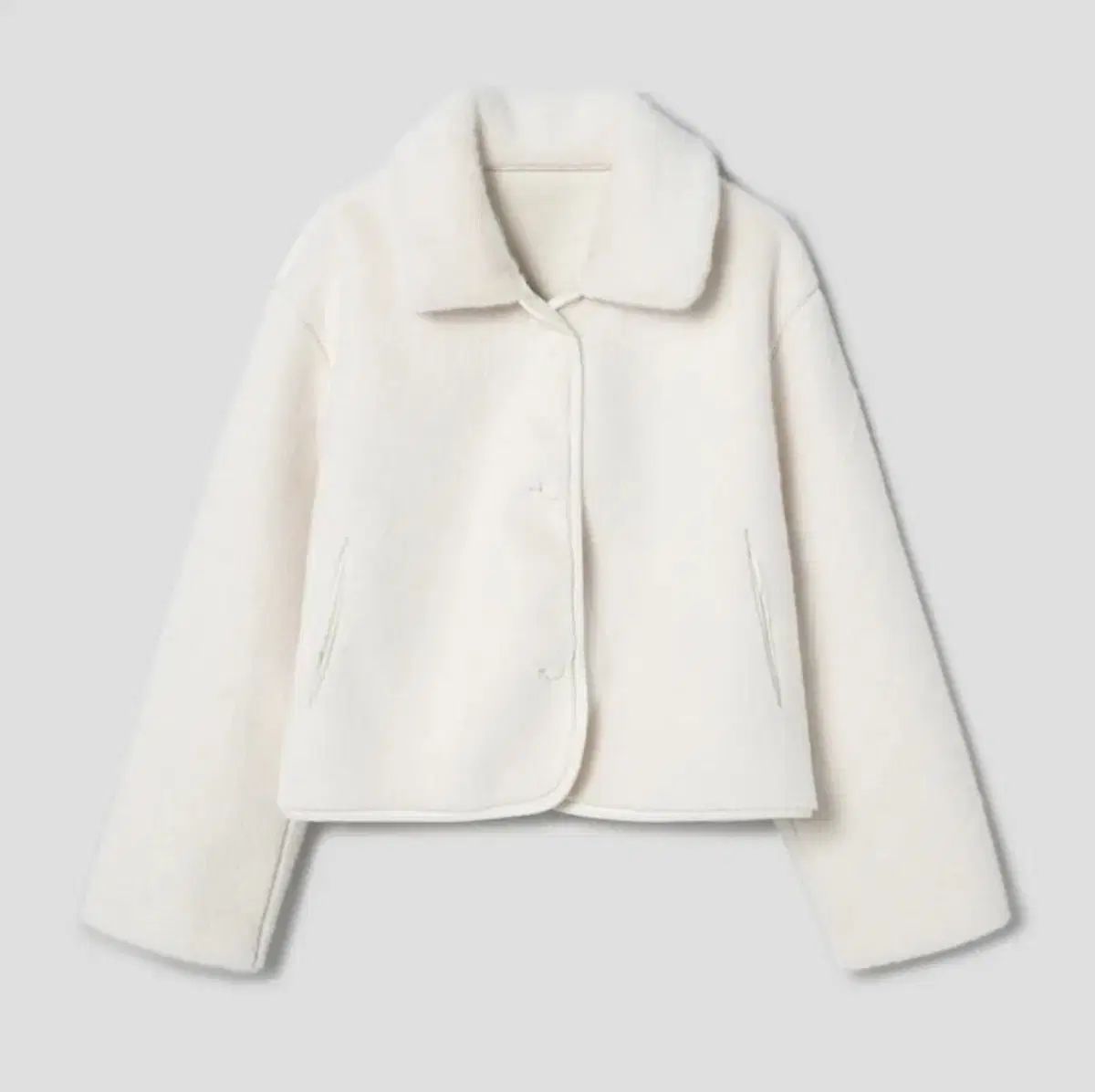 8seconds スタンドカラー ファー アウター 新品