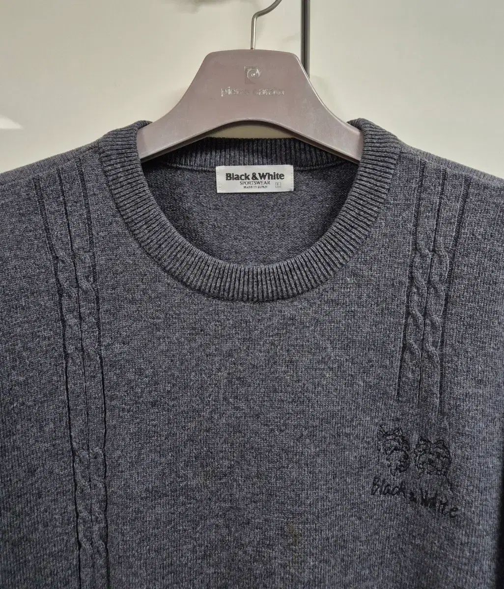 ブラック＆ホワイト ゴルフ ウール ラウンドTシャツ メンズ 箱型 100 105 サイズ