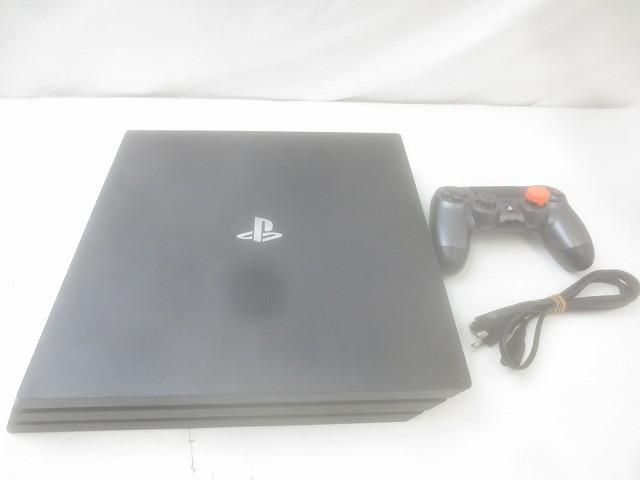 品 ゲーム プレイステーション4 PS 4本体 Pro CUH-7200 C ジェットブラック 動作品 周辺機器付き