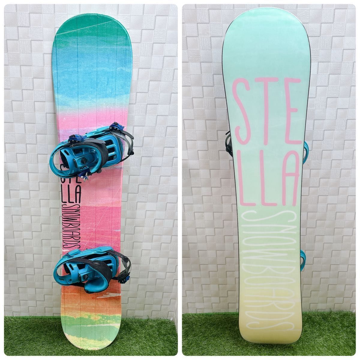 レディース スノーボード 3点セット ステラ STELLA RAYS 144cm