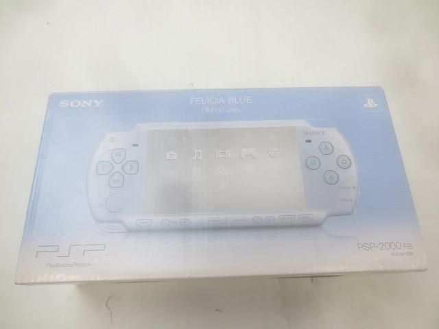 品 ゲーム PSP 本体 2000 フェルシア ブルー 動作品 き