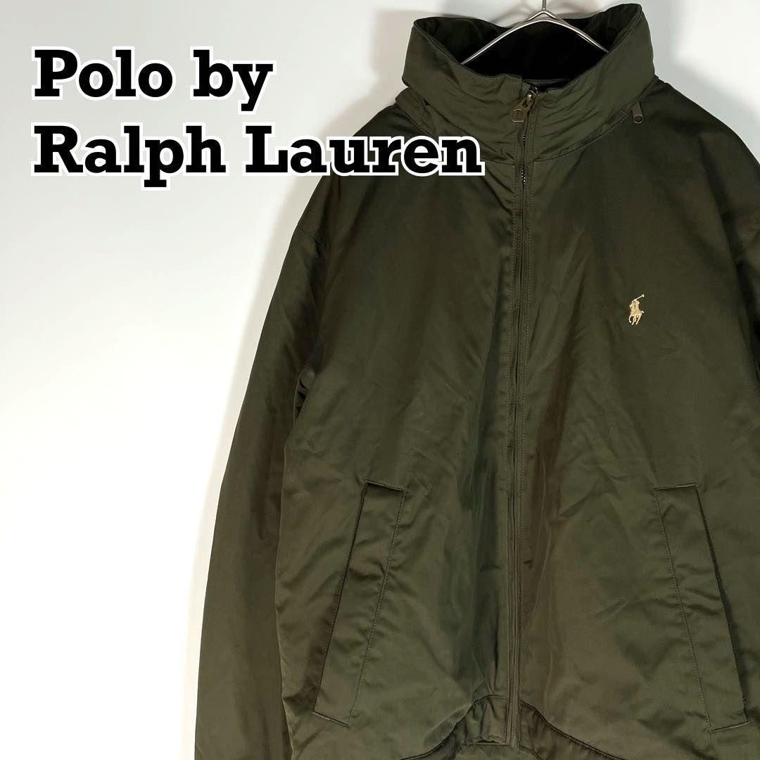Polo Ralph Lauren 中綿入りブルゾン 裏地フリース XL Polo by Ralph Lauren 中綿 ブルゾン 裏フリース 刺繍ロゴ - メルカリ
