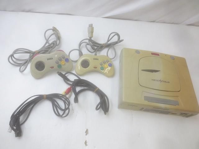 中古品 ゲーム セガ セガサターン 本体 HST-3220 動作品 周辺機器付き