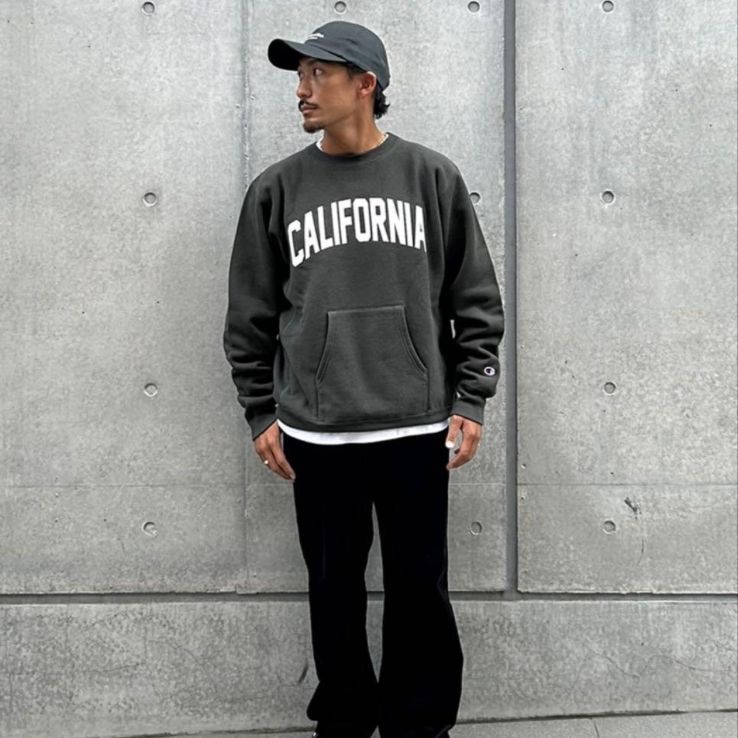 Standard California x Champion 別注 リバースウィーブ クルー
