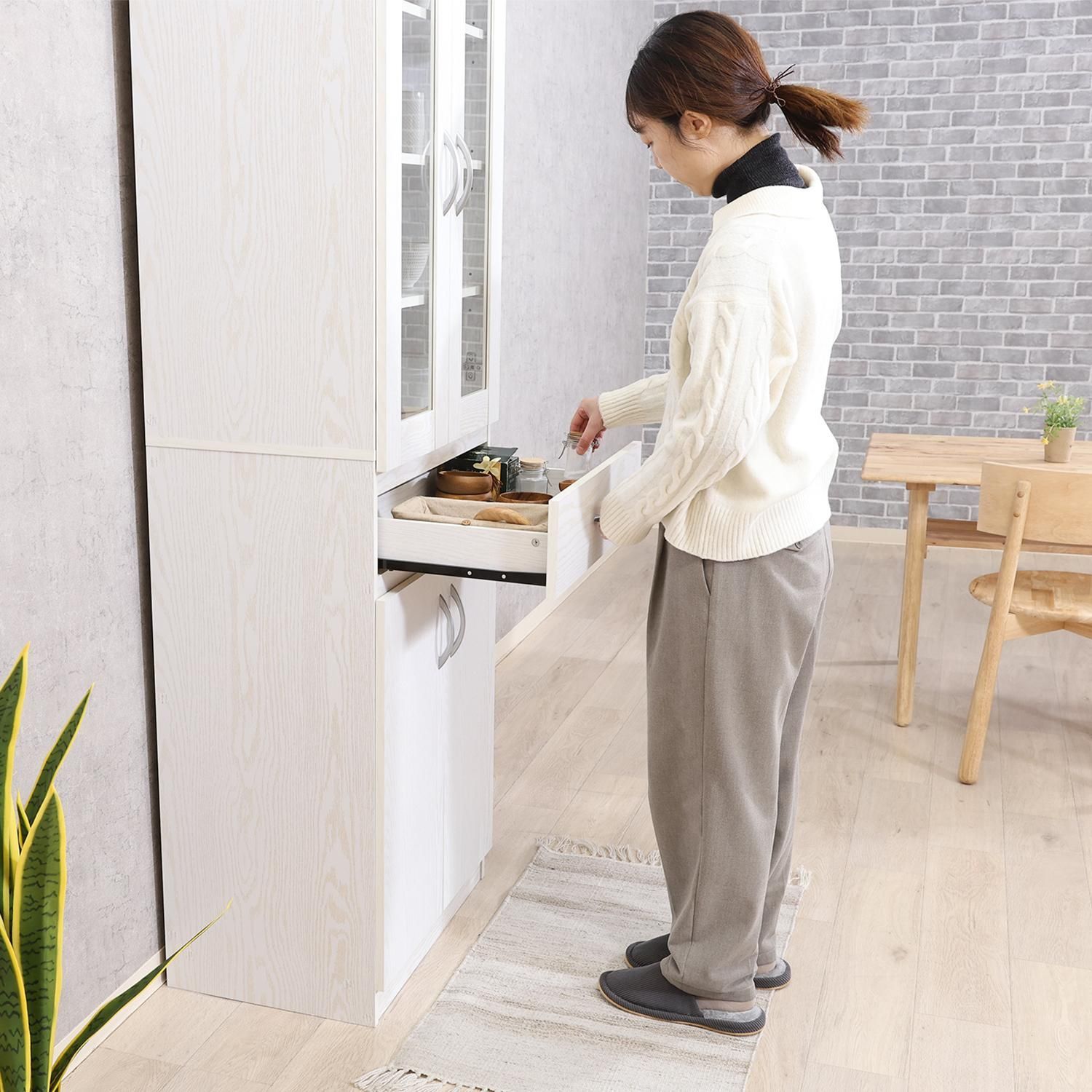 キッチン収納 食品ストック