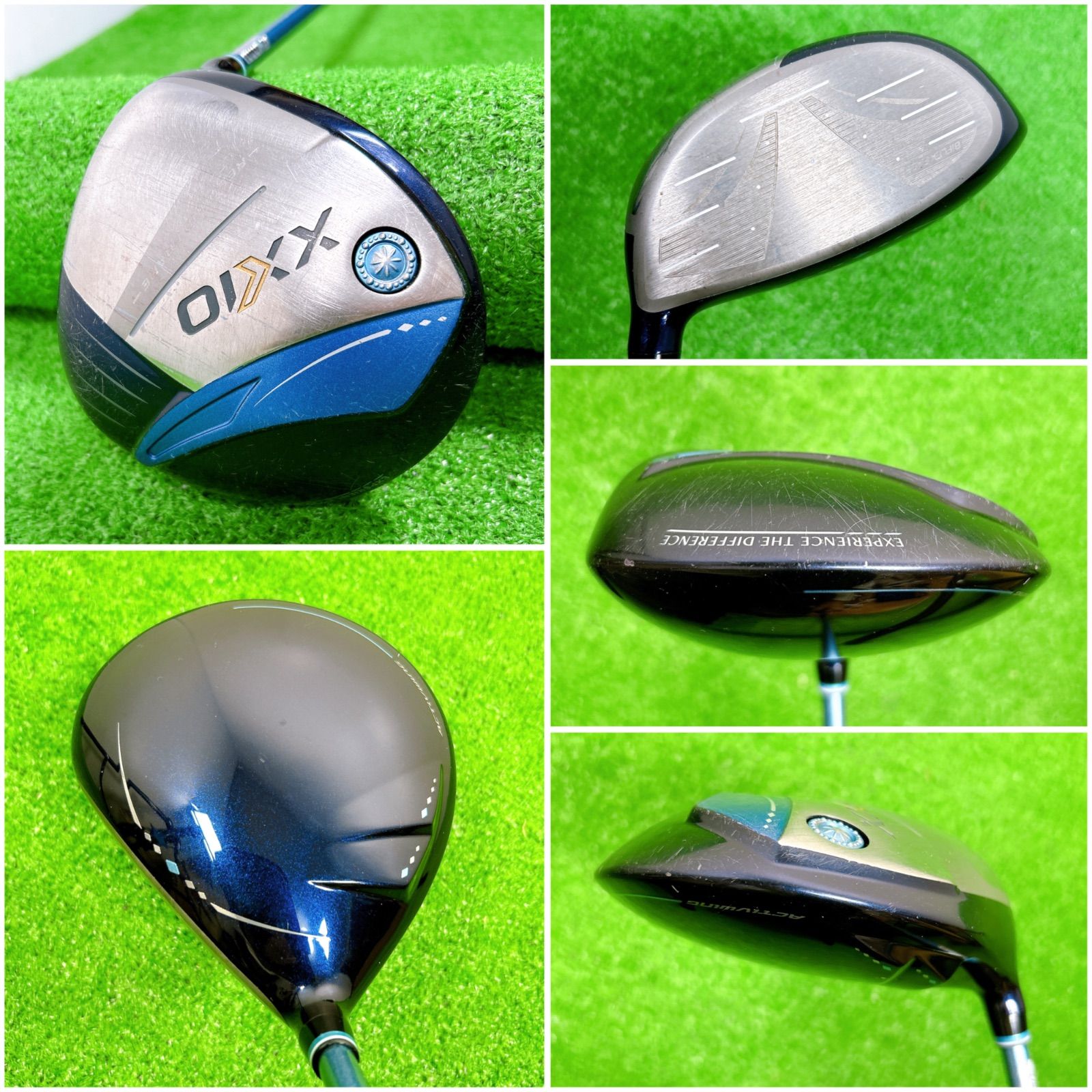 XXIO ゼクシオ 13代目 10代目 レディースクラブセット7本 初心者 女性 MP 1300 ドライバー ユーティリティ 公式球 クラブセット 