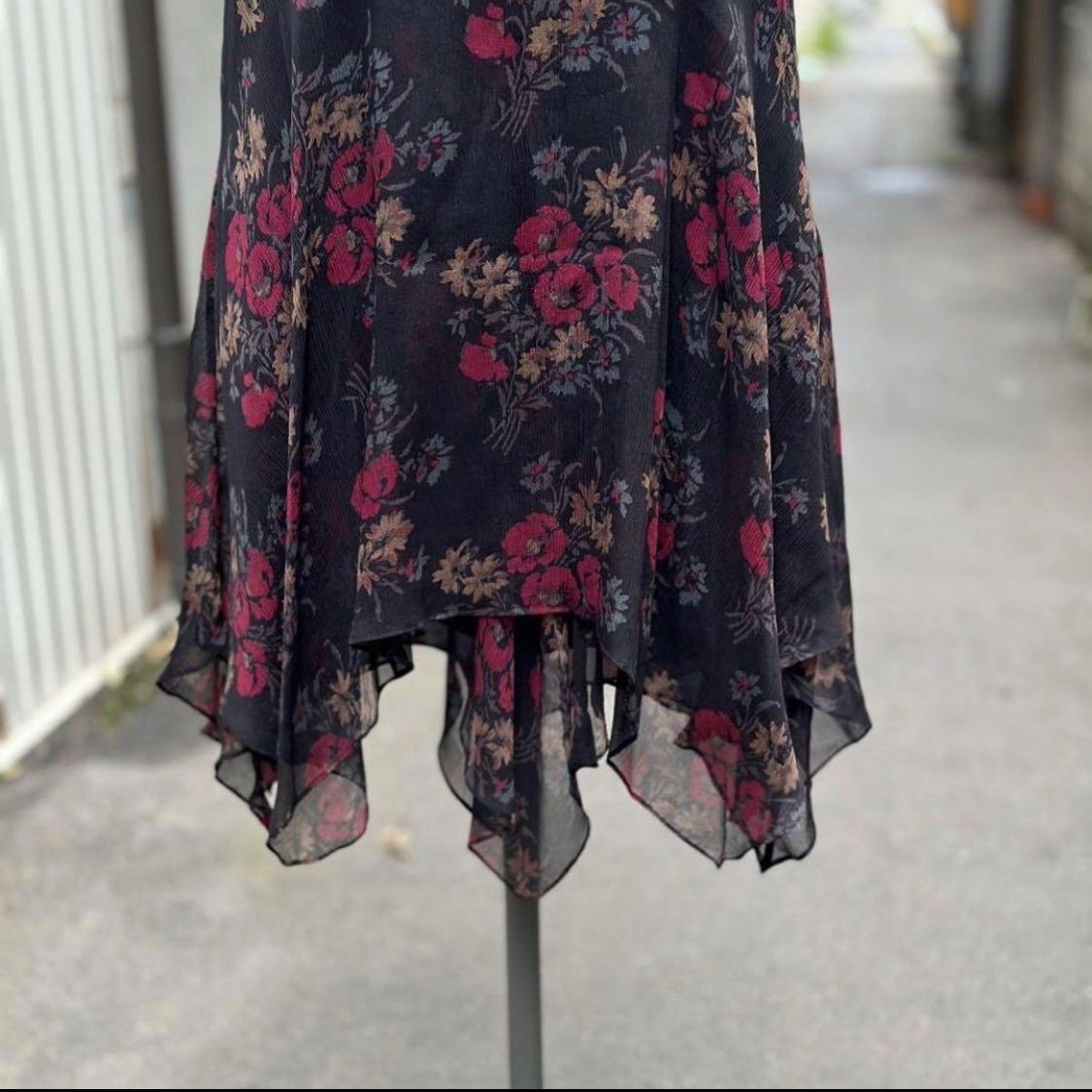 新品 POLO RALPH LAUREN ポロ ラルフローレン シルク シフォン 花柄