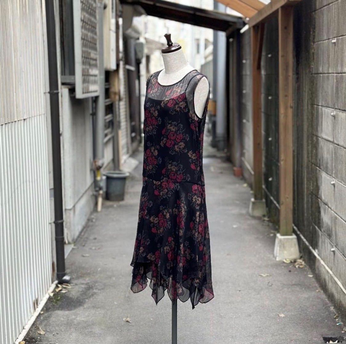 新品 POLO RALPH LAUREN ポロ ラルフローレン シルク シフォン 花柄